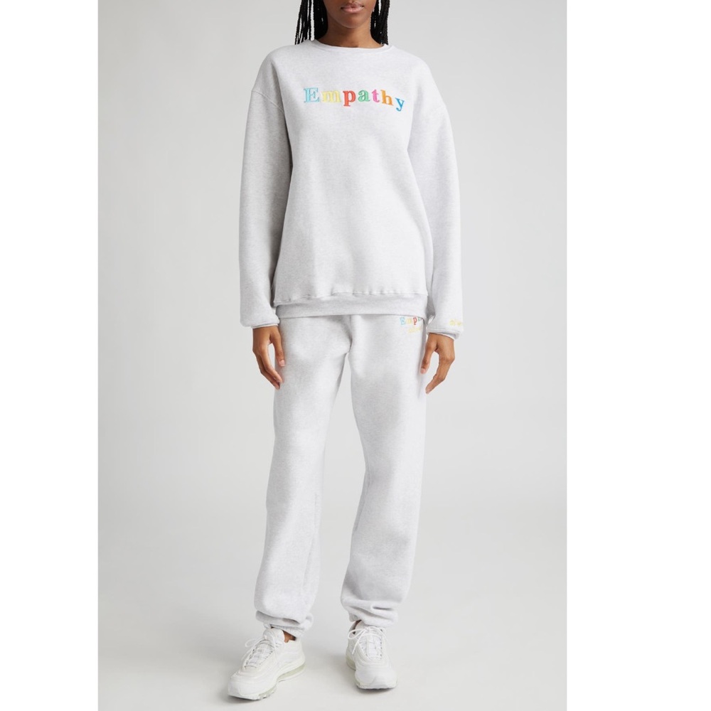 The Mayfair Group Empathy Always Sweatshirt and Sweatpants Set - Picture 3 of 14